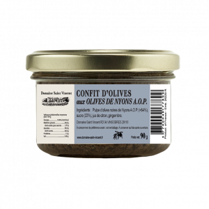 Confit aux olives de Nyons AOP – 90 g