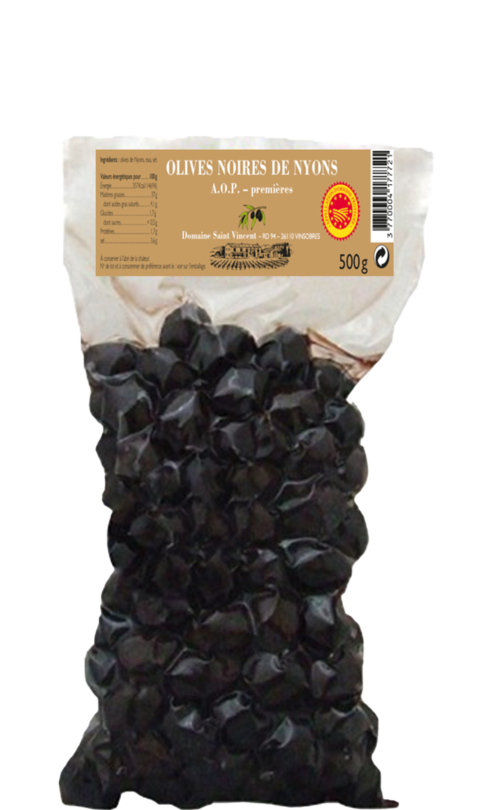 Olives AOP Nyons – 500 g